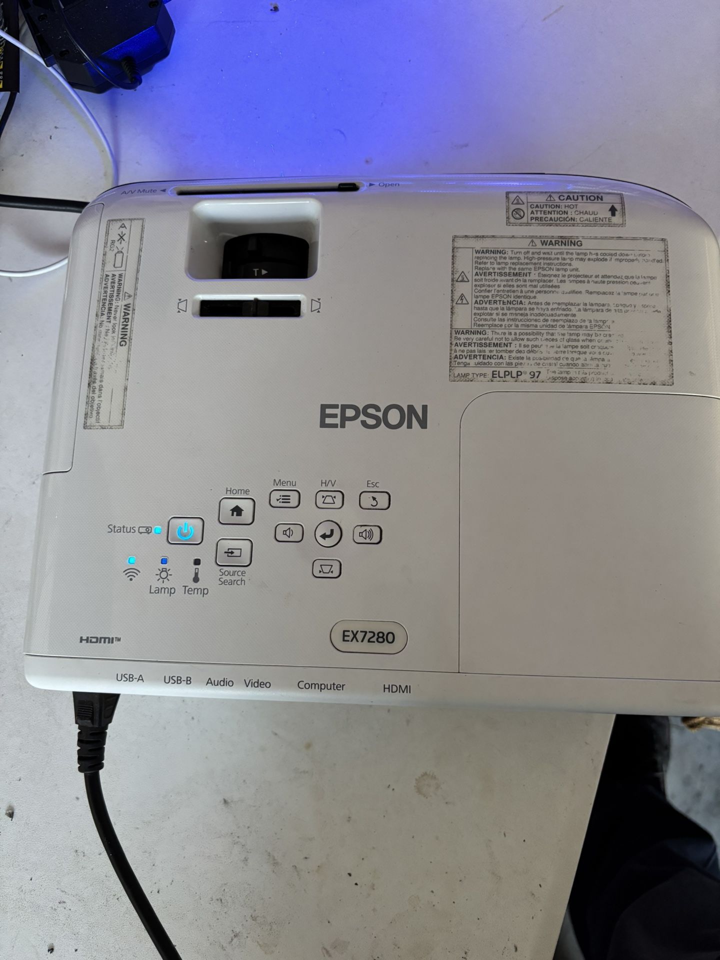 Epson EX7280 Video Projector