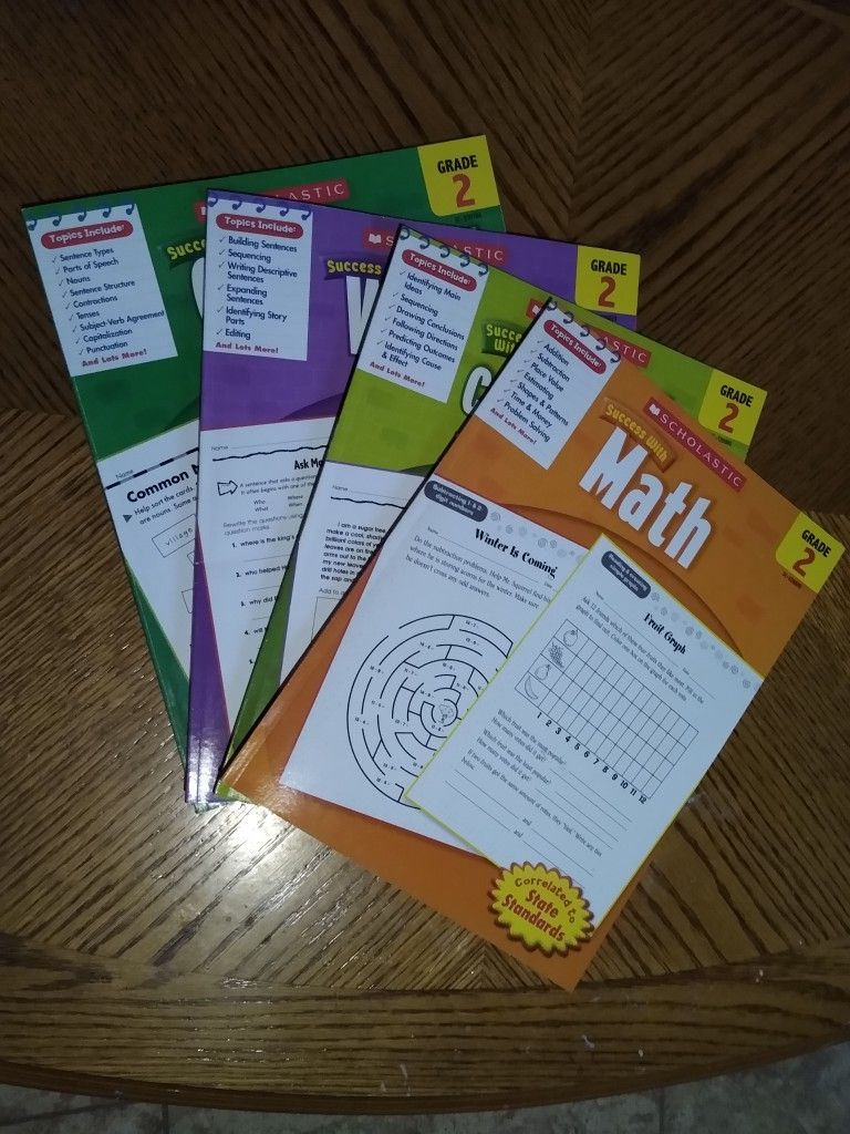 Scholastic grade 2 teaching books 
