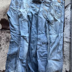 BKE 34R jeans,worn