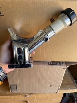Vw bug chrome alternator stand and oil filler