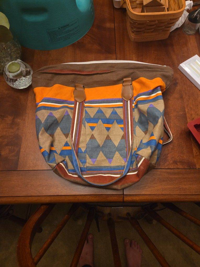 Mosaic Purse Aztec Design