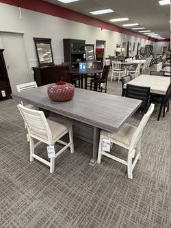 Perennial Home Sage Counter Height Table - Weathered Gray