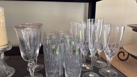 20 piece Waterford crystal glassware