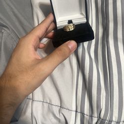 10k nugget ring size 8 