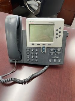 Set of 6 Cisco 7960 IP Phones