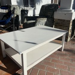 White Coffee Table