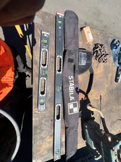 Stabila 24” & 48” w/ carry case