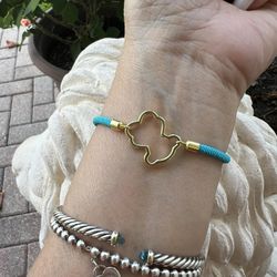 Bear Handmade Cord Bracelet 