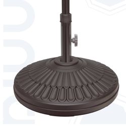 BLUU 80 Lbs Weighted Patio Umbrella Base Heavy Duty HDPE Recyclable Plastic(Ap3)