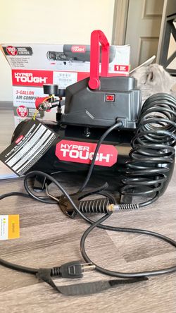 NEW Hyper Tough 3-Gallon Air Compressor Kit – 100 PSI