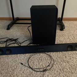 LG Sound bar And Subwoofer