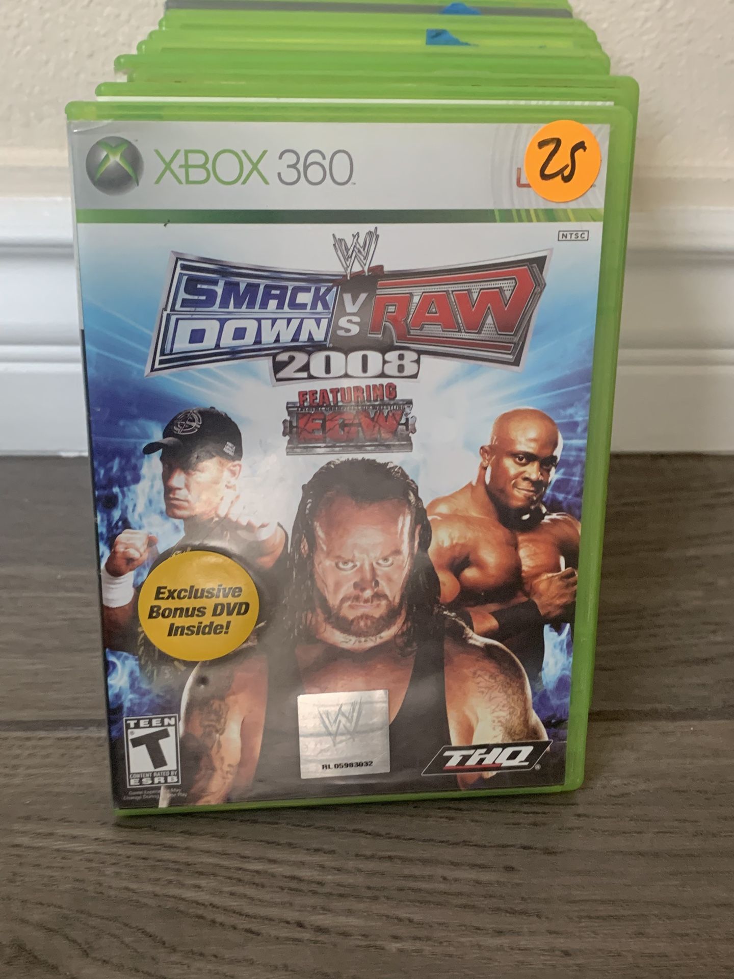 WWE Smack Down Vs Raw 2008 Xbox 360