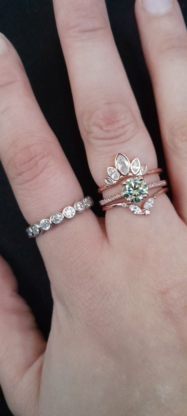 Moissanite Rings With Certificate