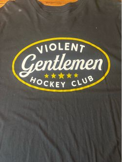Violent Gentleman HOCKEY CLIB Men's Size XL