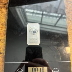 1oz Silver Bar