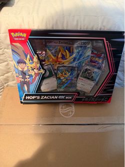 Pokemon Hop's Zacian ex Box