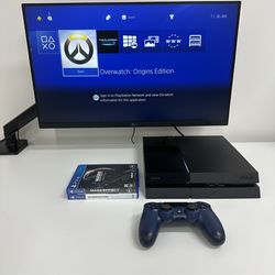 Sony PlayStation 4 (500GB Hard Drive) (Black) - CUH-1001A