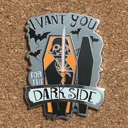 Darth Vader - I Vant You For The Dark Side - Trading Pin