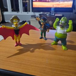 Treehouse of Horror Simpsons Comic Bongo Group - Homer/ Edna/ Apu - Playmates
