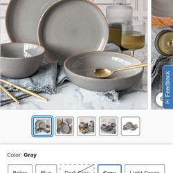 Brand New 16 Piece Dinner Ware Set 