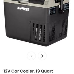 12V Car Cooler, 19 Quart
