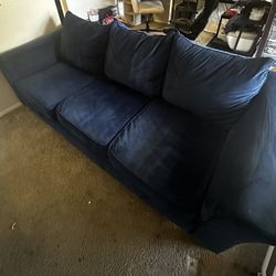 Navy Blue Couch