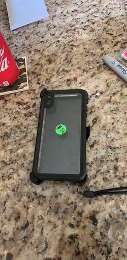 iPhone X max authentic otter box case