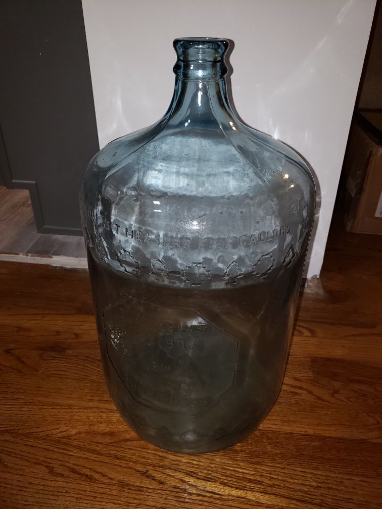 Antique water bottle
