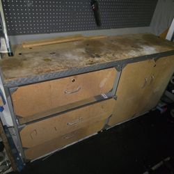 Work Bench And Storage
