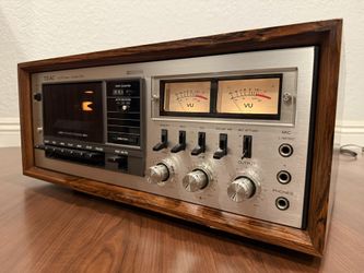 TEAC A-601R Stereo Cassette Deck Excellent NEW Belts 