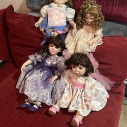 4 Dolls By Marie Osmond From 2003- 2006