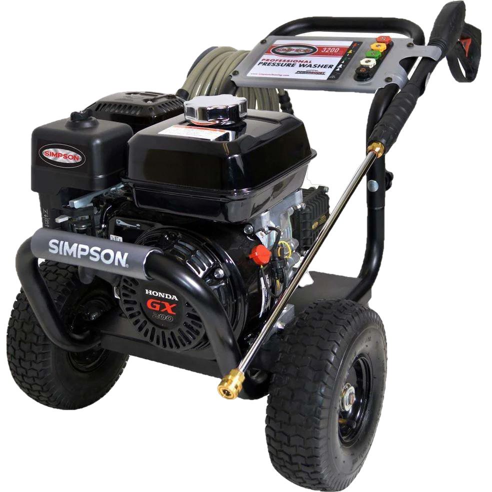 Simpson PS3228 PowerShot 3300 PSI 2.5 GPM Honda GX200 Gas Pressure Washer New