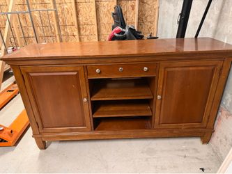 Wood Console Table