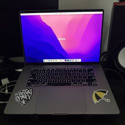 Macbook Pro 16in With Touch Bar