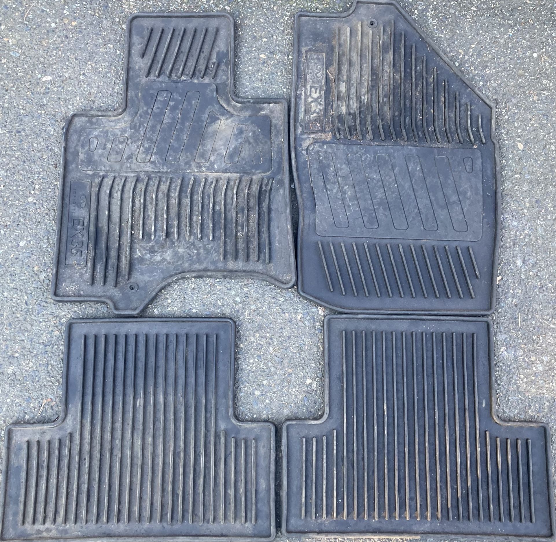 Infiniti EX35 Factory Rubber Floor Mats
