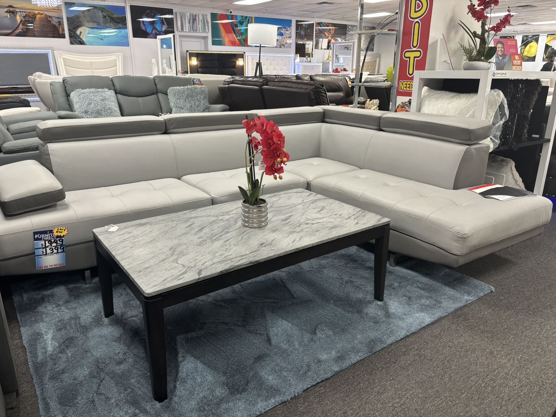 Sectional Sofa Available In Multiple Colors( Brand New) For Sale 45% Off