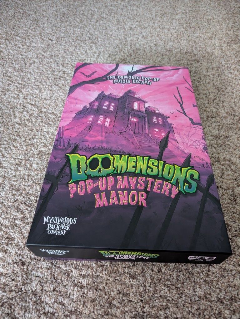 Puzzle Game - Doomensions Mystery Manor 