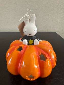 Blue Sky Miffy Pumpkin Halloween Decor