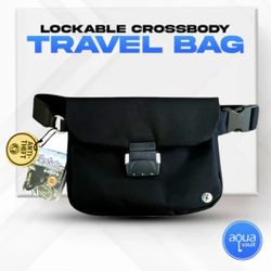 Safe Lock Travel Crossbody Bag