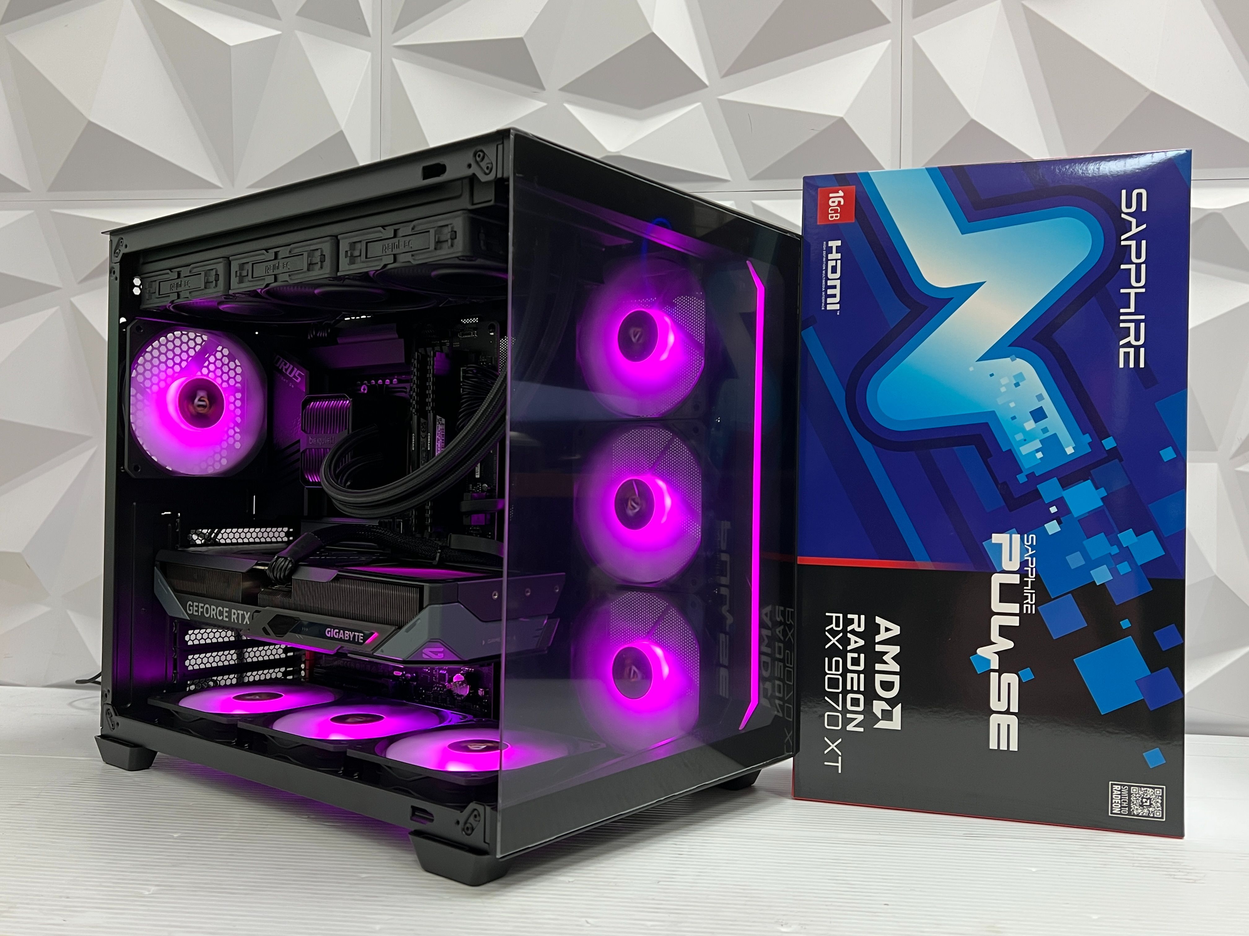 π¦FOX 102 π¦ CUSTOM GAMING PC | RIG | DESKTOP | AMD RYZEN 9-9900X | READON RX 9070 | 32 GB DDR5 RAM | 1 TB SSD | WIN 11.