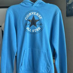 Sweat Shirt Hoodie  Converse Blue Youth XL