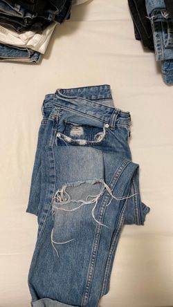 Zara straight low waisted jeans SIZE 25