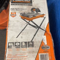 Ridgid Table Saw 178 Mm 