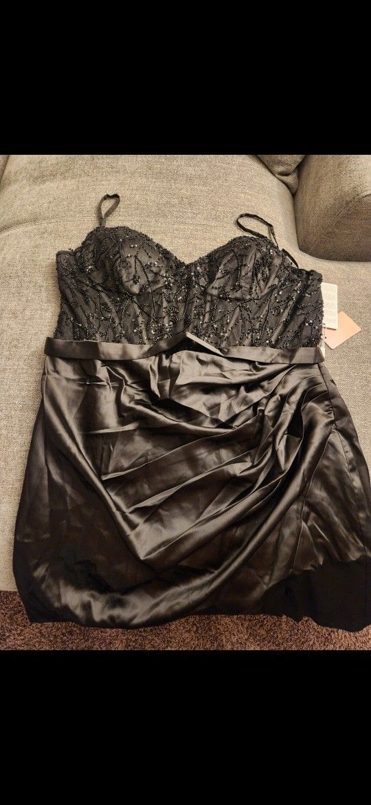Plus Size Black Homecoming Dress Size 20