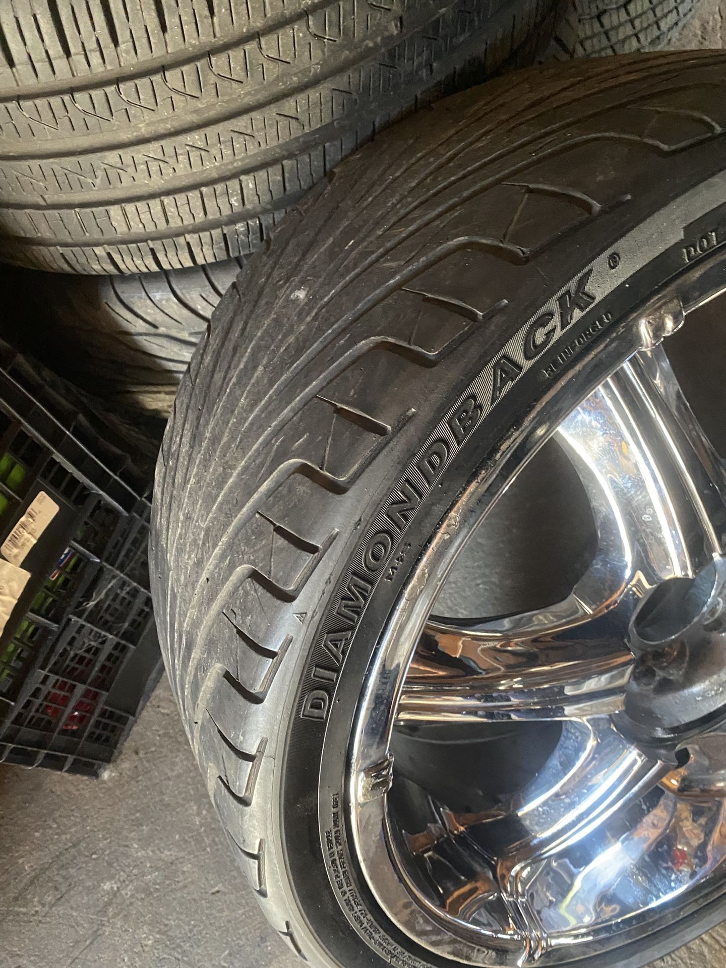 20” Universal Rims & Tires