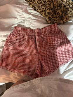 Plaid shorts