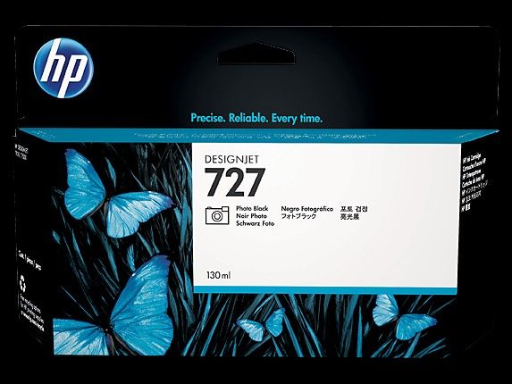 HP 727 130-ml Photo Black DesignJet Ink Cartridge
