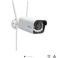 Reolinq 4k 8mp Outdoor Security Camera With 5x Optical Zoom WiFi 6 Tech  New In Box.