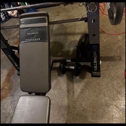 Flat/Incline/Squat rack/preacher curl/ quad extension