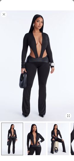 Backless jumpsuit